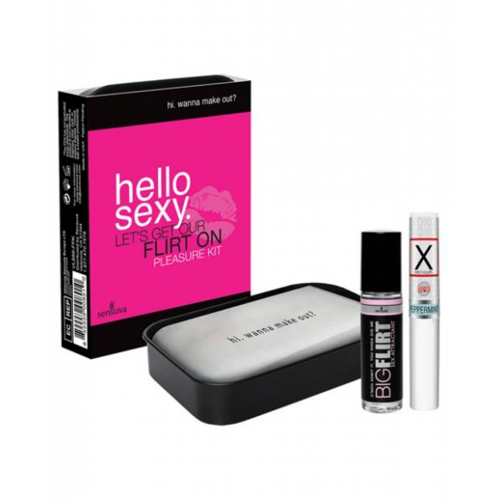 Hello Sexy Let's Get Our Flirt On Pleasure Kit