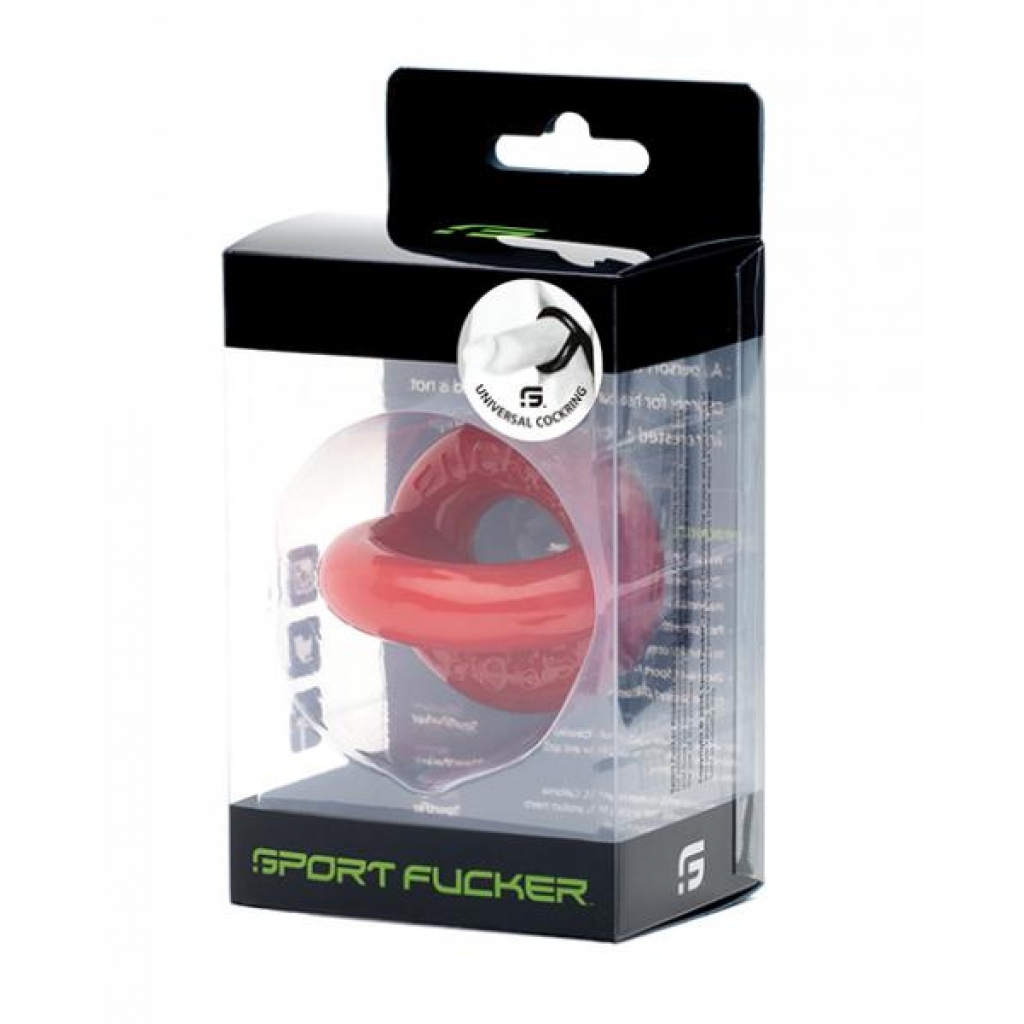 Sport Fucker Universal Cockring - Red