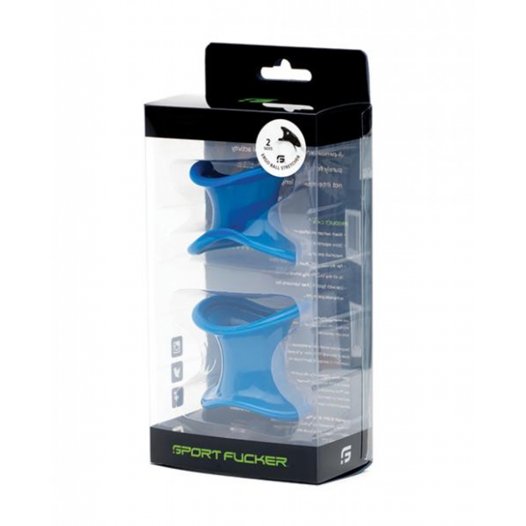 Sport Fucker Ergonomic Ball Stretcher Kit - Blue