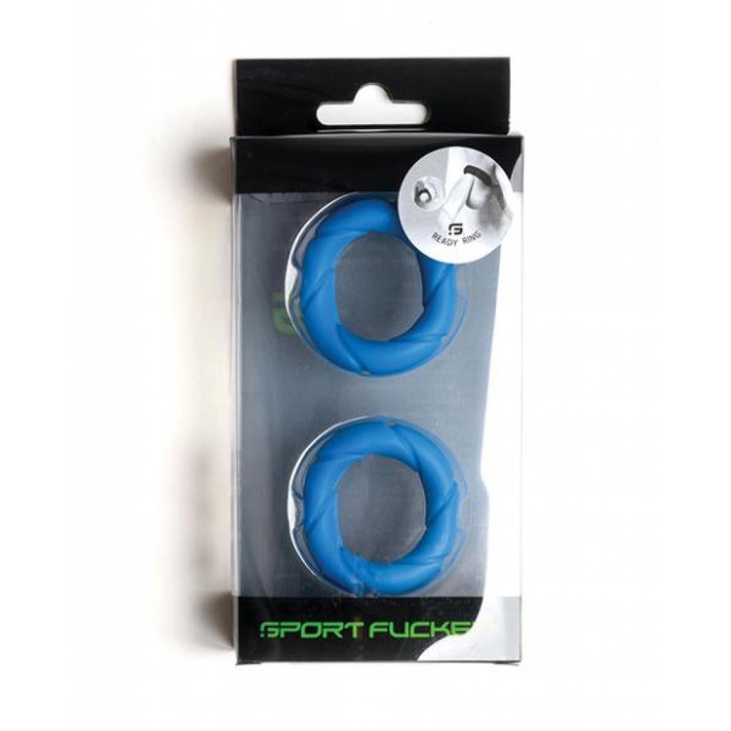 Sport Fucker Ready Rings - Blue - 2 Pack