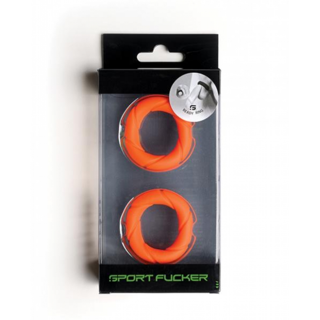 Sport Fucker Ready Rings - Vibrant Orange