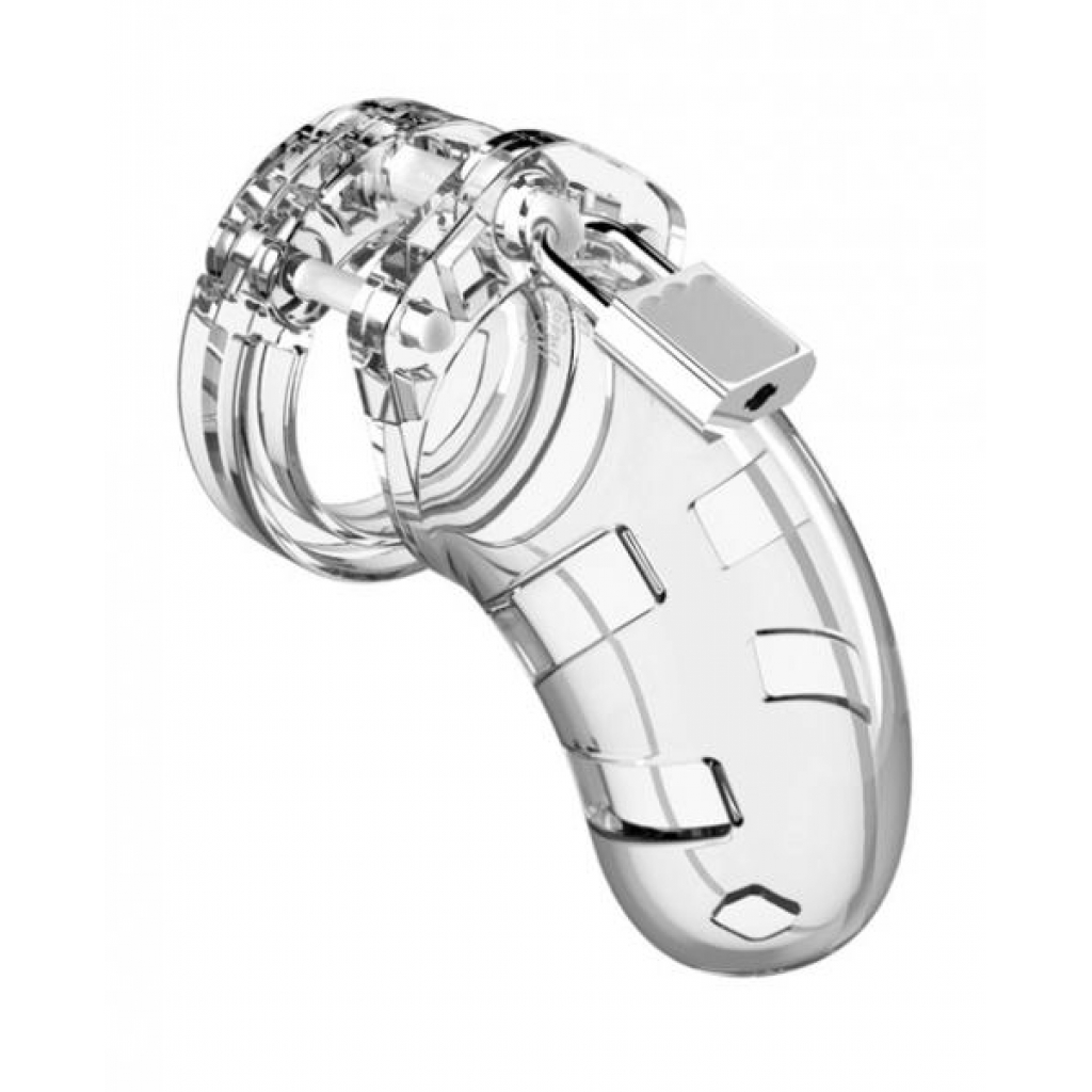 Mancage Chastity 3.5 inches Cock Cage - Clear Security