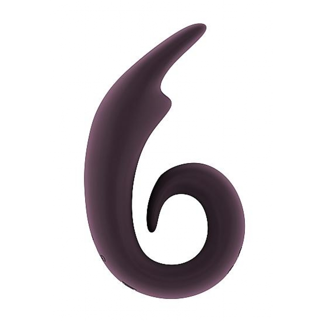 Mjuze The Lithe Purple Bunny Vibrator - Flex and Play