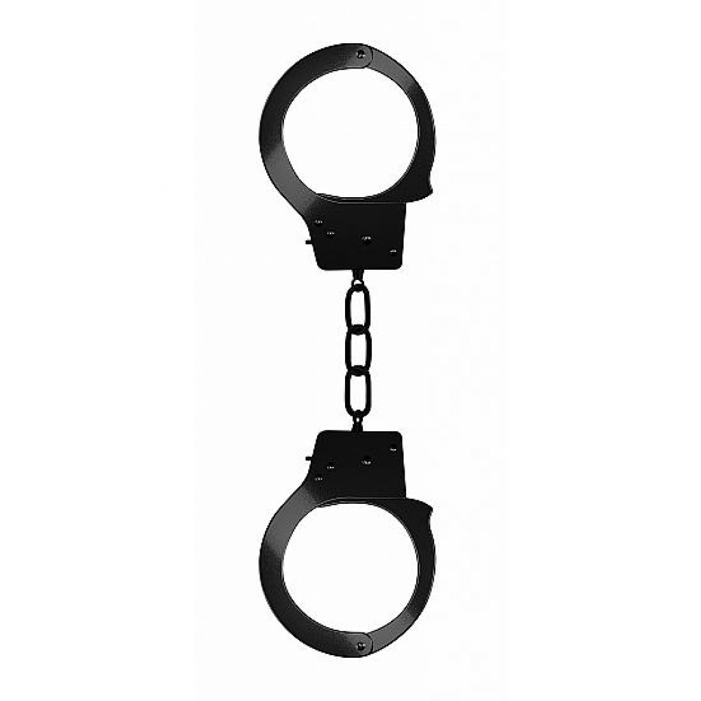 Ouch Metal Handcuffs - Black