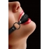 Ouch! Leather Ball Gag with Adjustable Straps