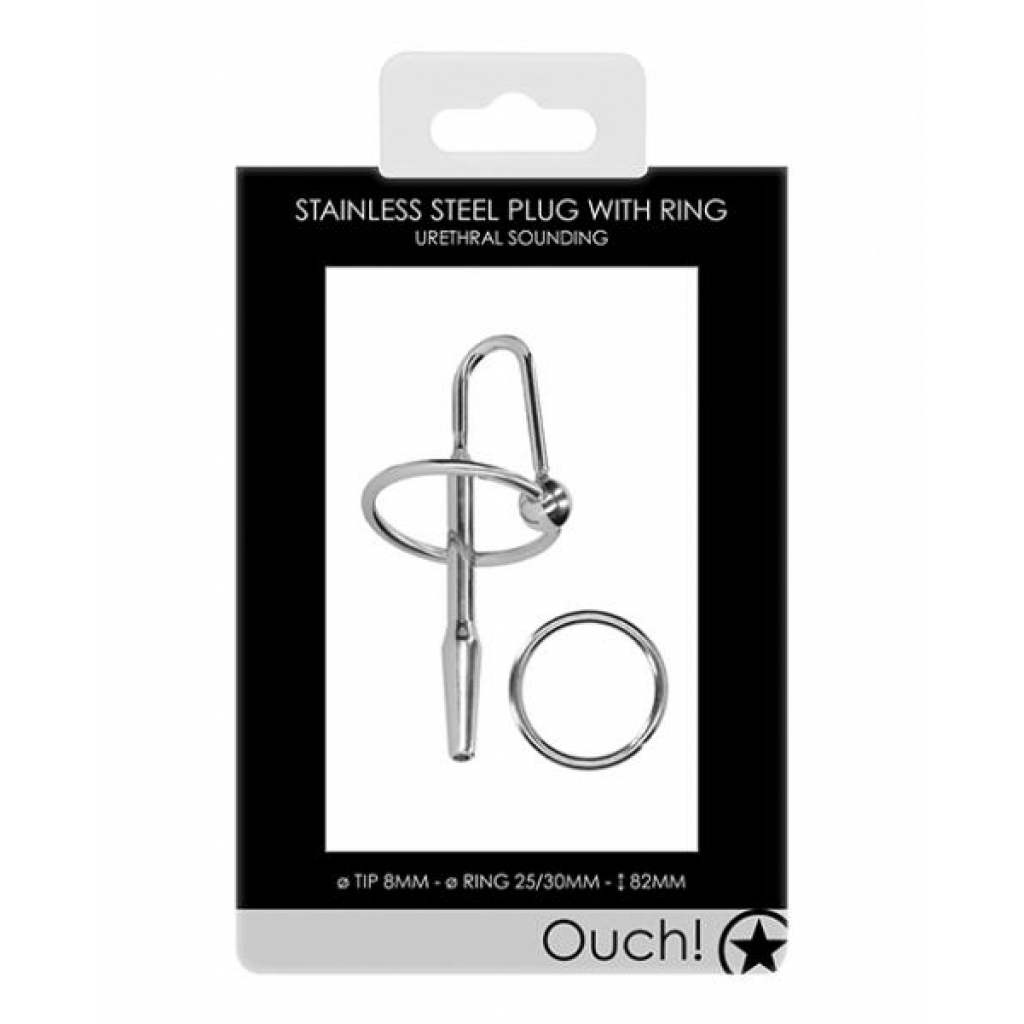 Ouch! Urethral Sounding Metal Plug