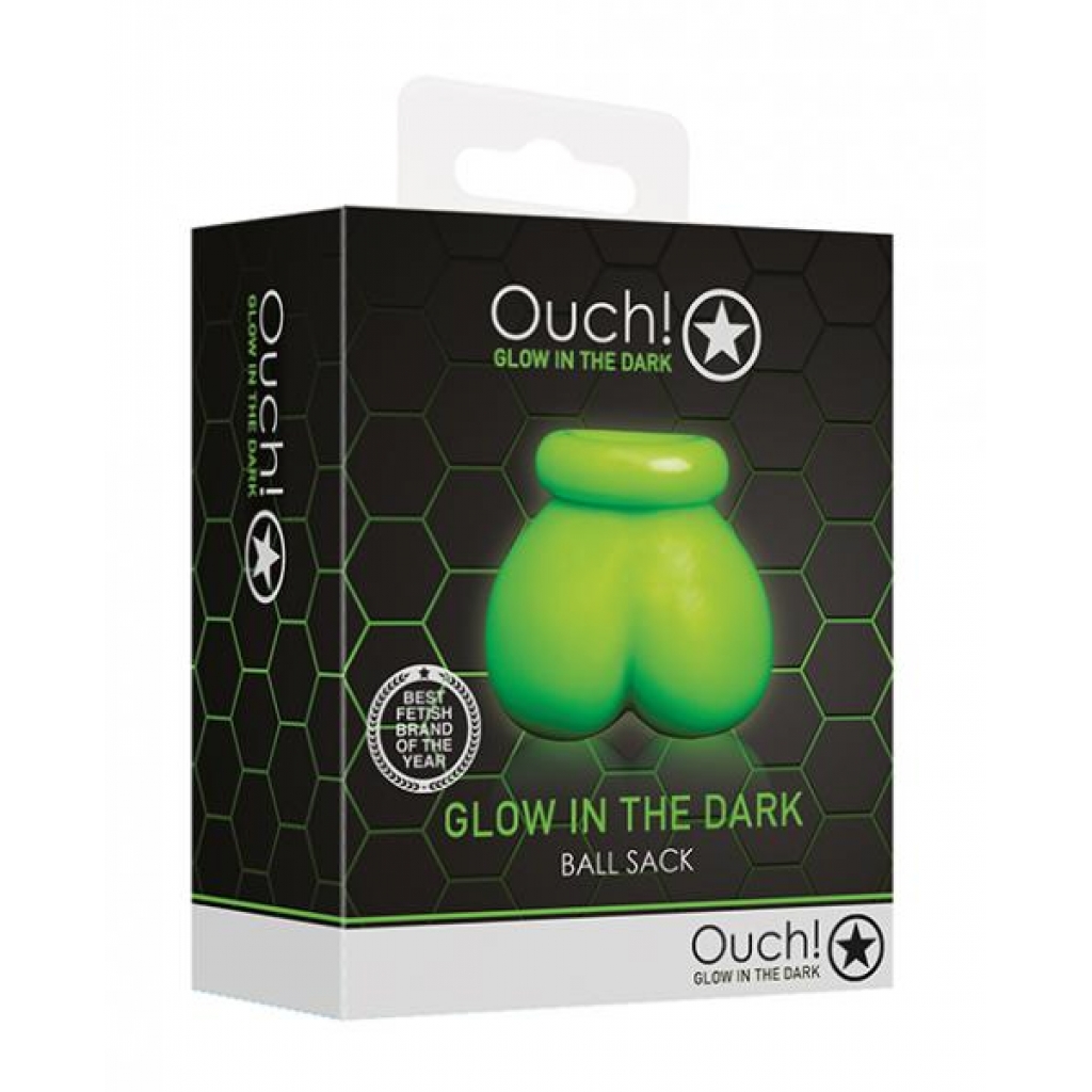 Shots Ouch Ball Sack - Glow In The Dark