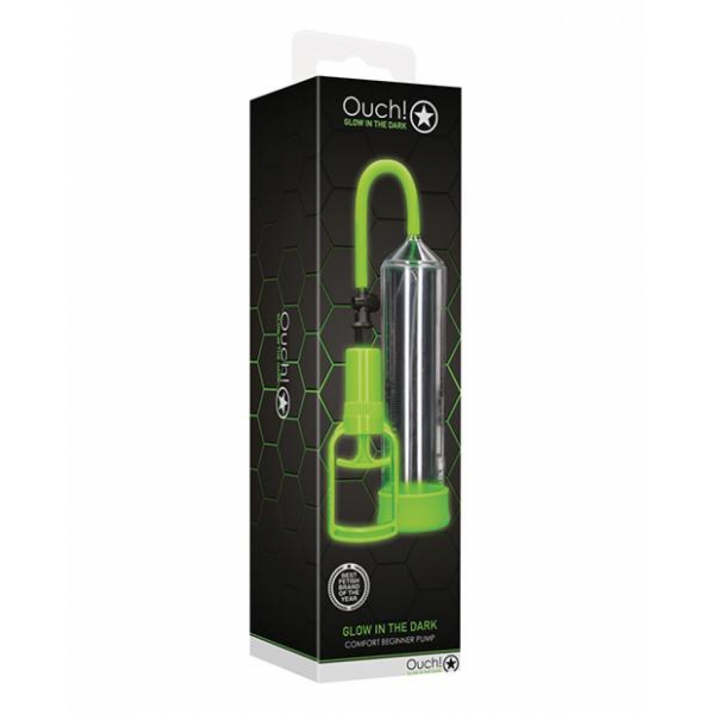 Shots Ouch Comfort Beginner Pump - Glow In The Dark