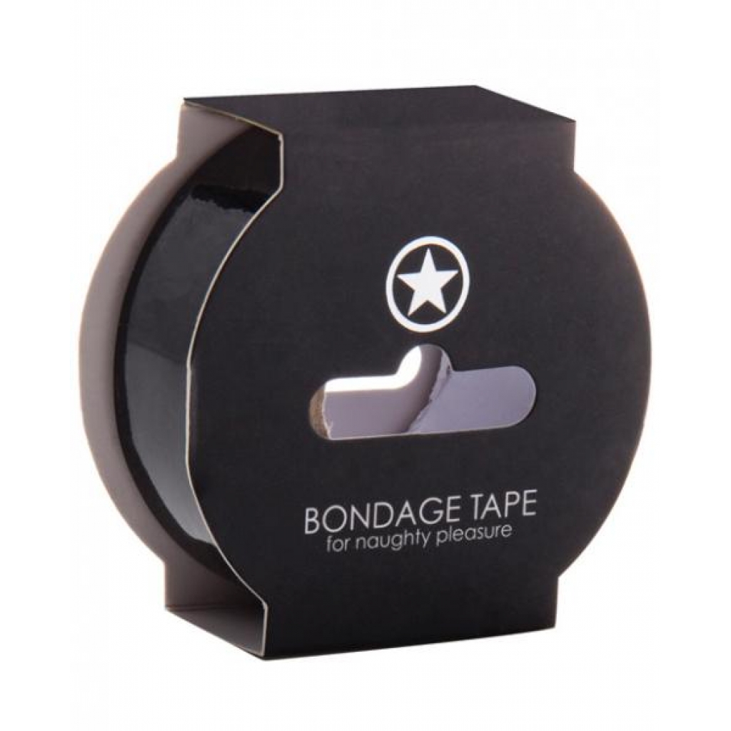 Bondage Tape Non-Sticky 57.41 Feet - Black