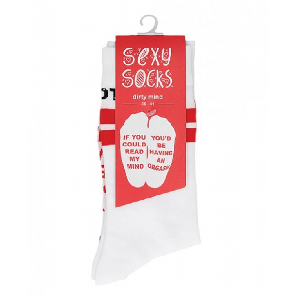 Shots Sexy Socks - Dirty Mind - Female