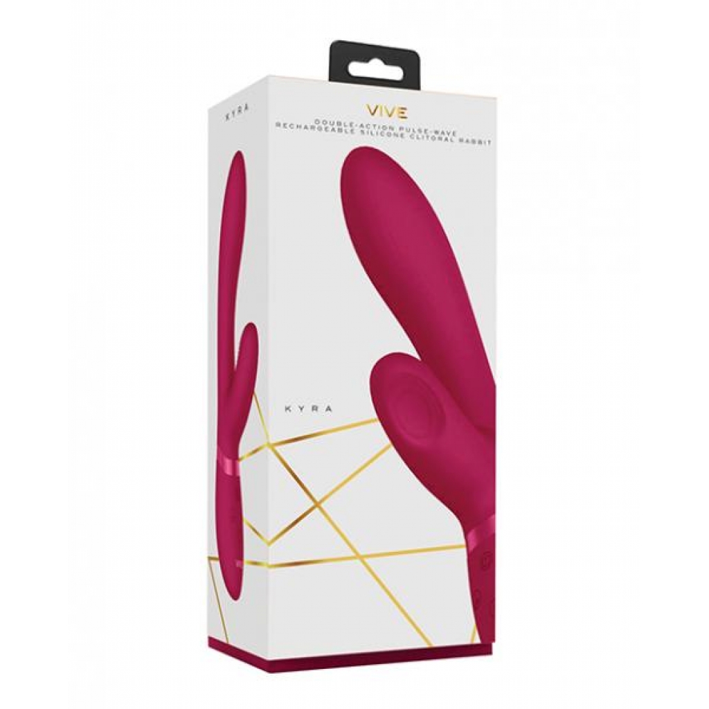 Kyra Pulse-Wave Silicone Clitoral Rabbit: Waterproof Pleasure