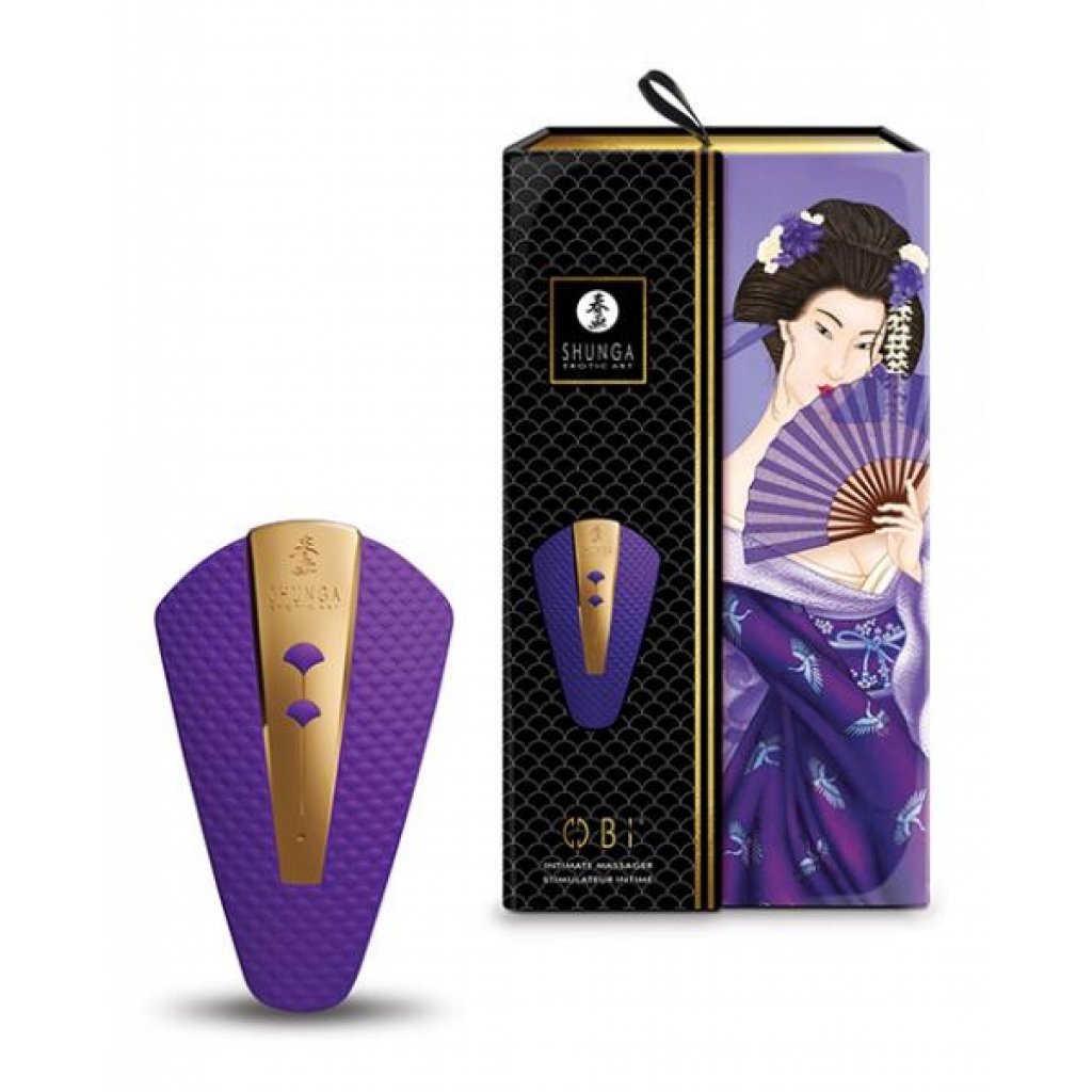 Shunga Obi Intimate Massager - Purple