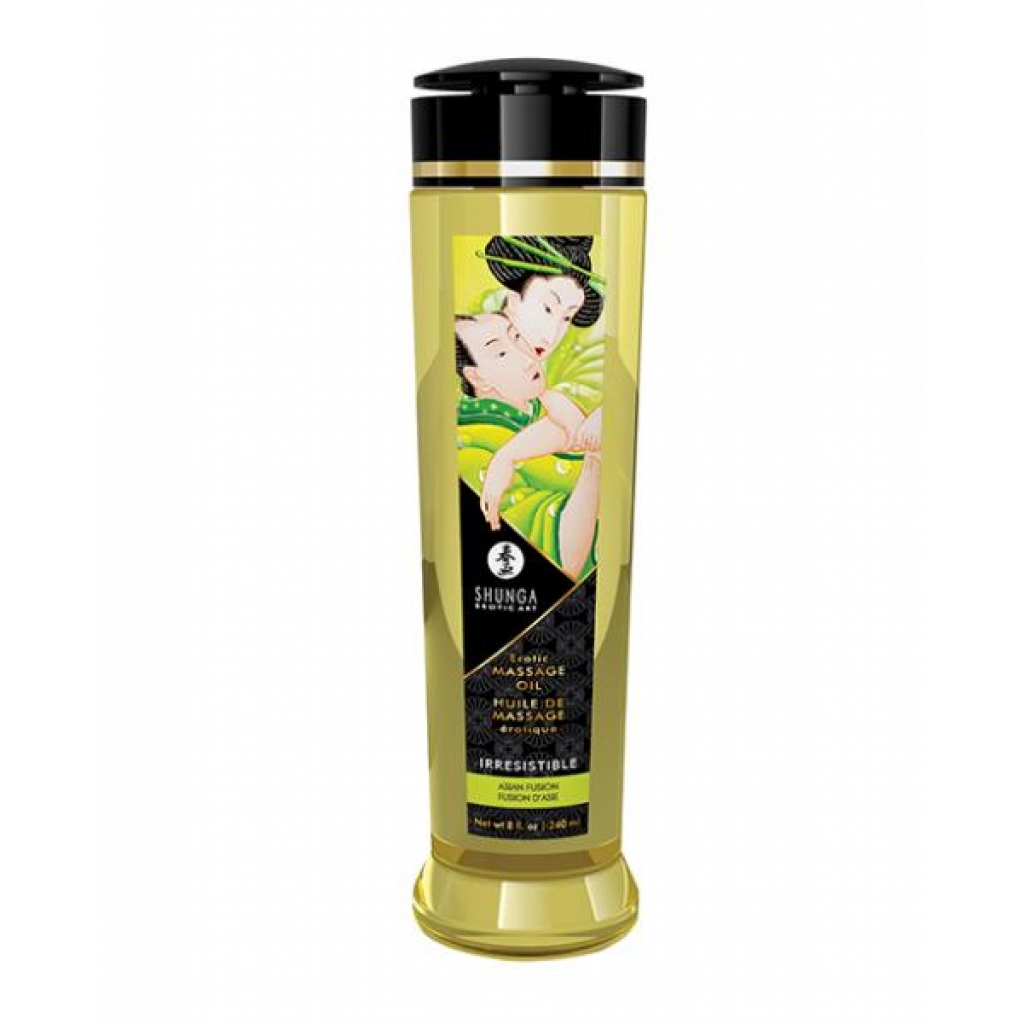 Shunga Massage Oil - 8 Oz Asian Fusion - Luxurious Sensual Experience