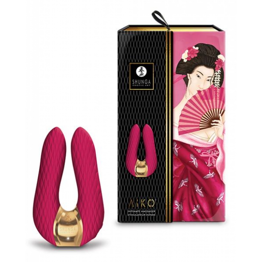 Shunga Aiko Intimate Massager - Raspberry