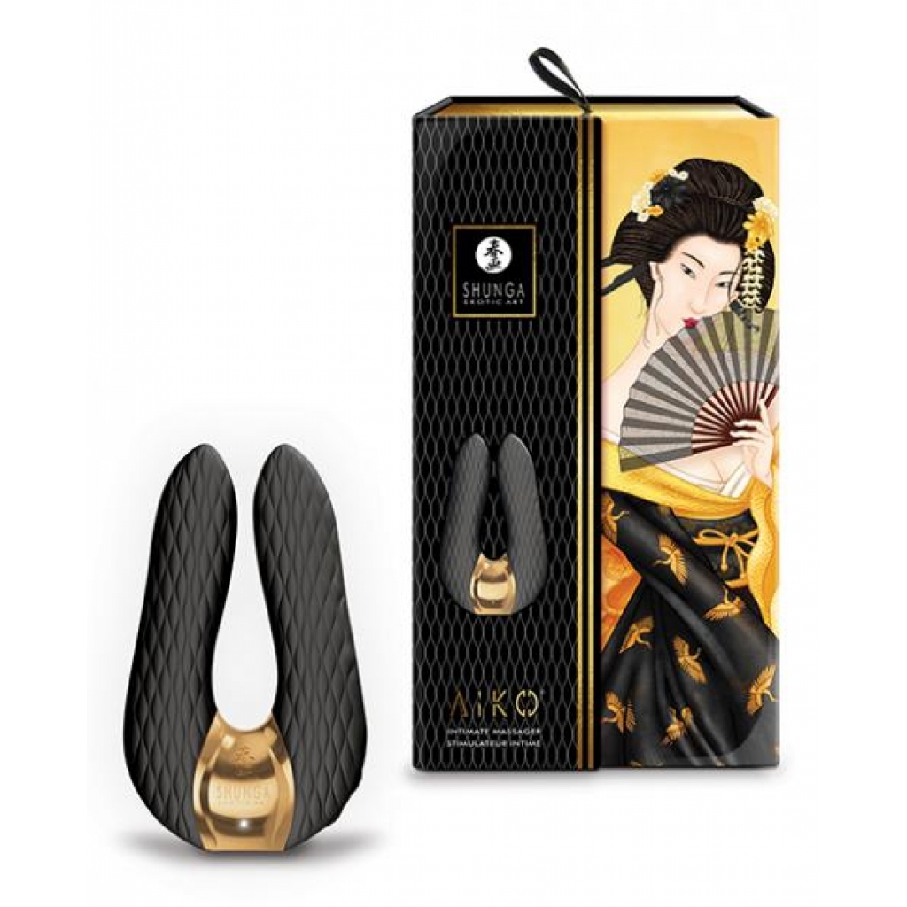 Shunga Aiko Intimate Massager - Black