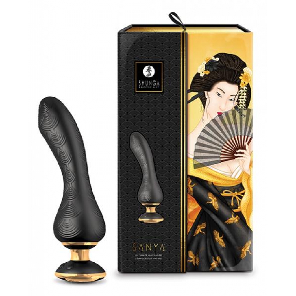 Sanya Intimate Massager - Luxurious Black Design