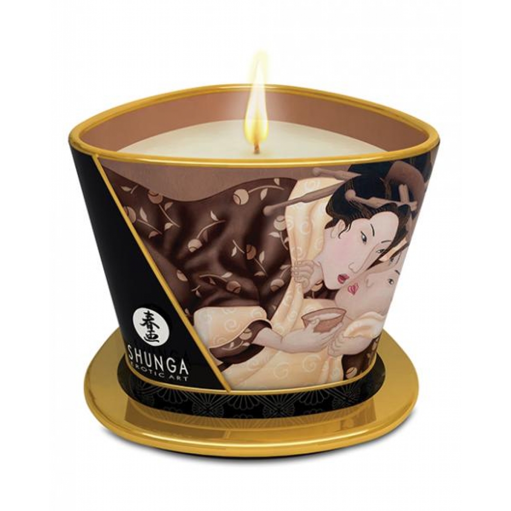 Shunga Massage Candle - Excitation Intoxicating Chocolate