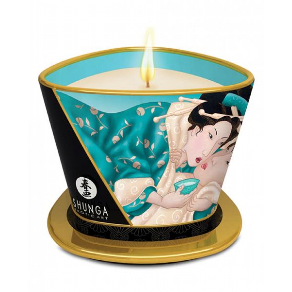 Shunga Massage Candle - 5.7 Oz Island Blossoms