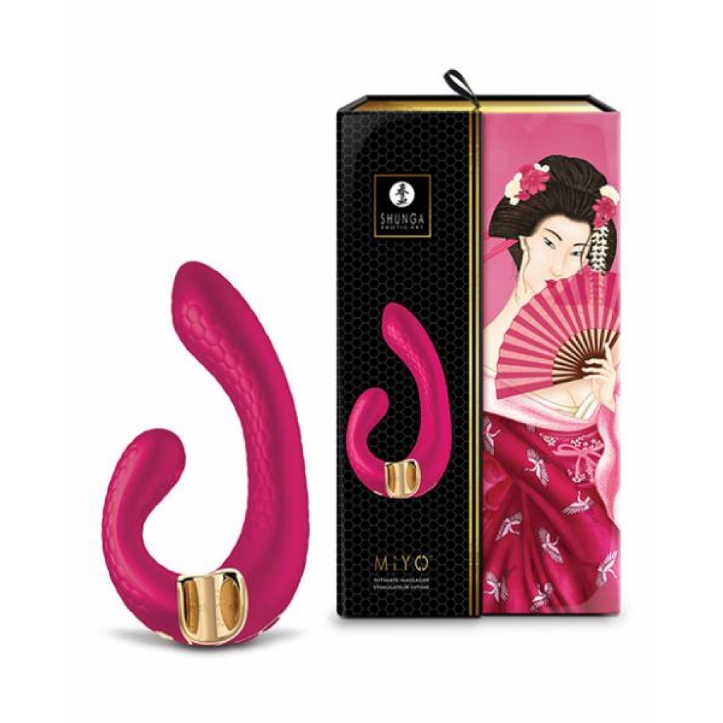 Shunga Miyo Intimate Massager - Raspberry