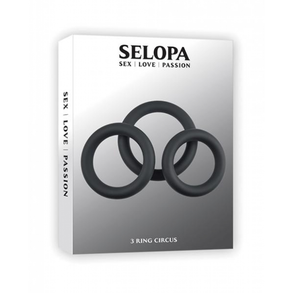 Selopa 3 Ring Circus - Black