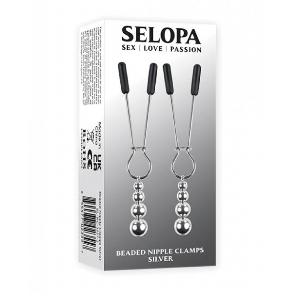 Selopa Beaded Nipple Clamps - Sensational Stimulation