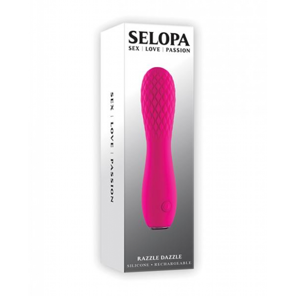 Selopa Razzle Dazzle Vibrating Mini Massager - Pink