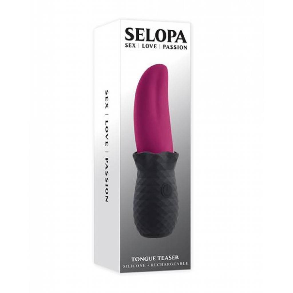 Selopa Tongue Teaser in Pink/Black