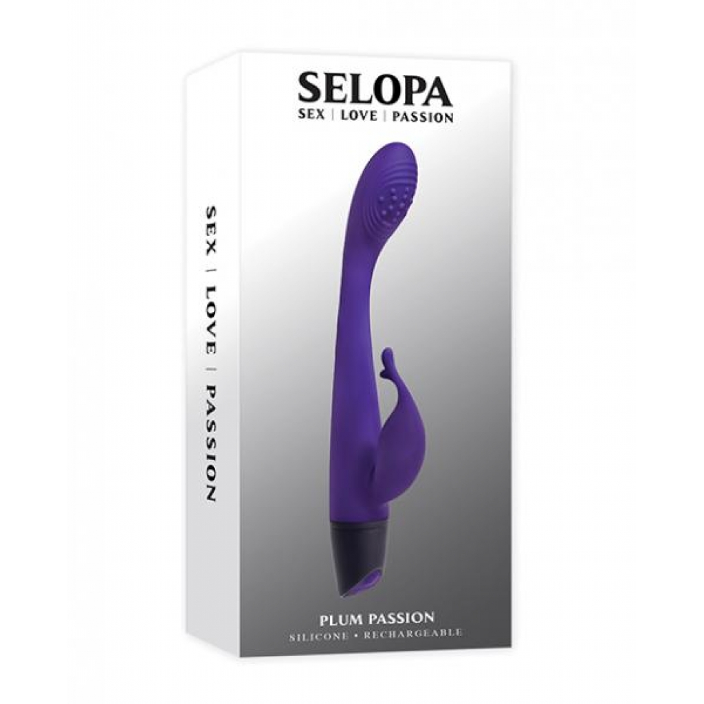 Selopa Plum Passion Dual Motor Toy for G-Spot Stimulation