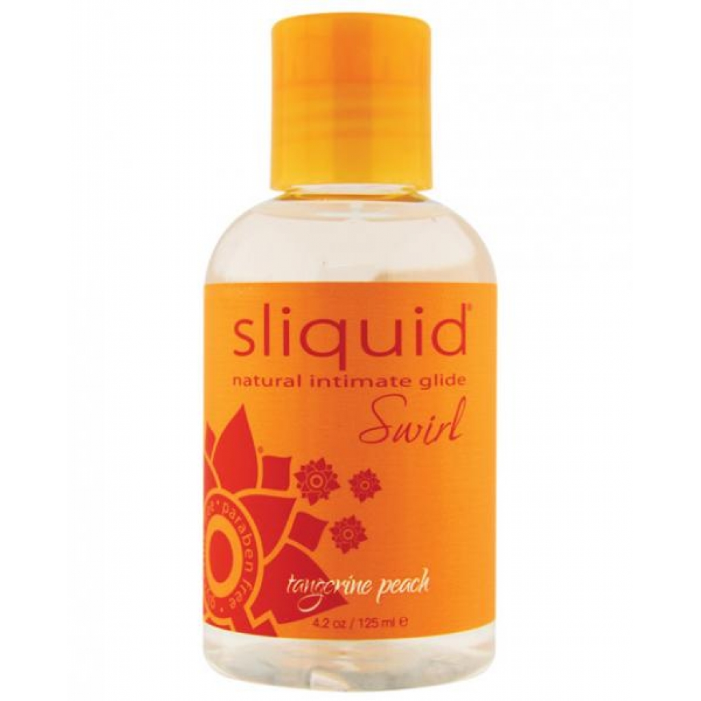 Sliquid Naturals Swirl Tangerine Peach Lubricant 4.2oz