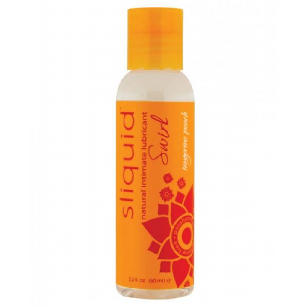 Sliquid Naturals Swirl Lubricant Tangerine Peach 2oz