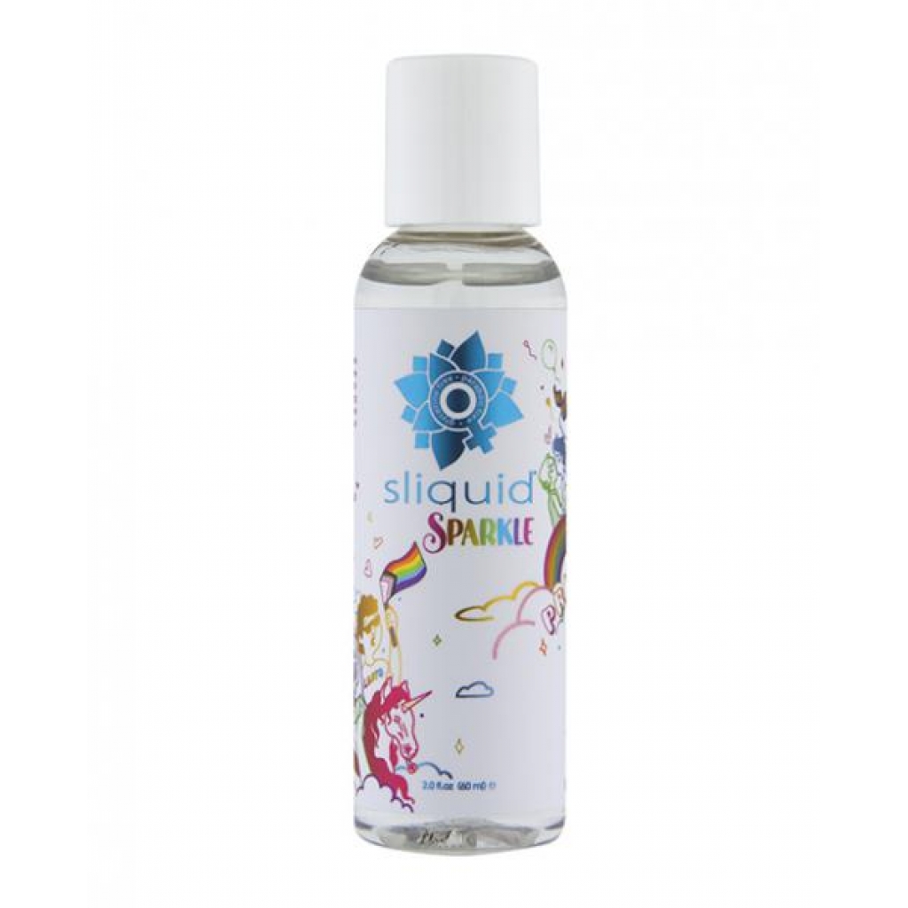 Sliquid Naturals Sparkle Pride Water Based Lube - 2 Oz