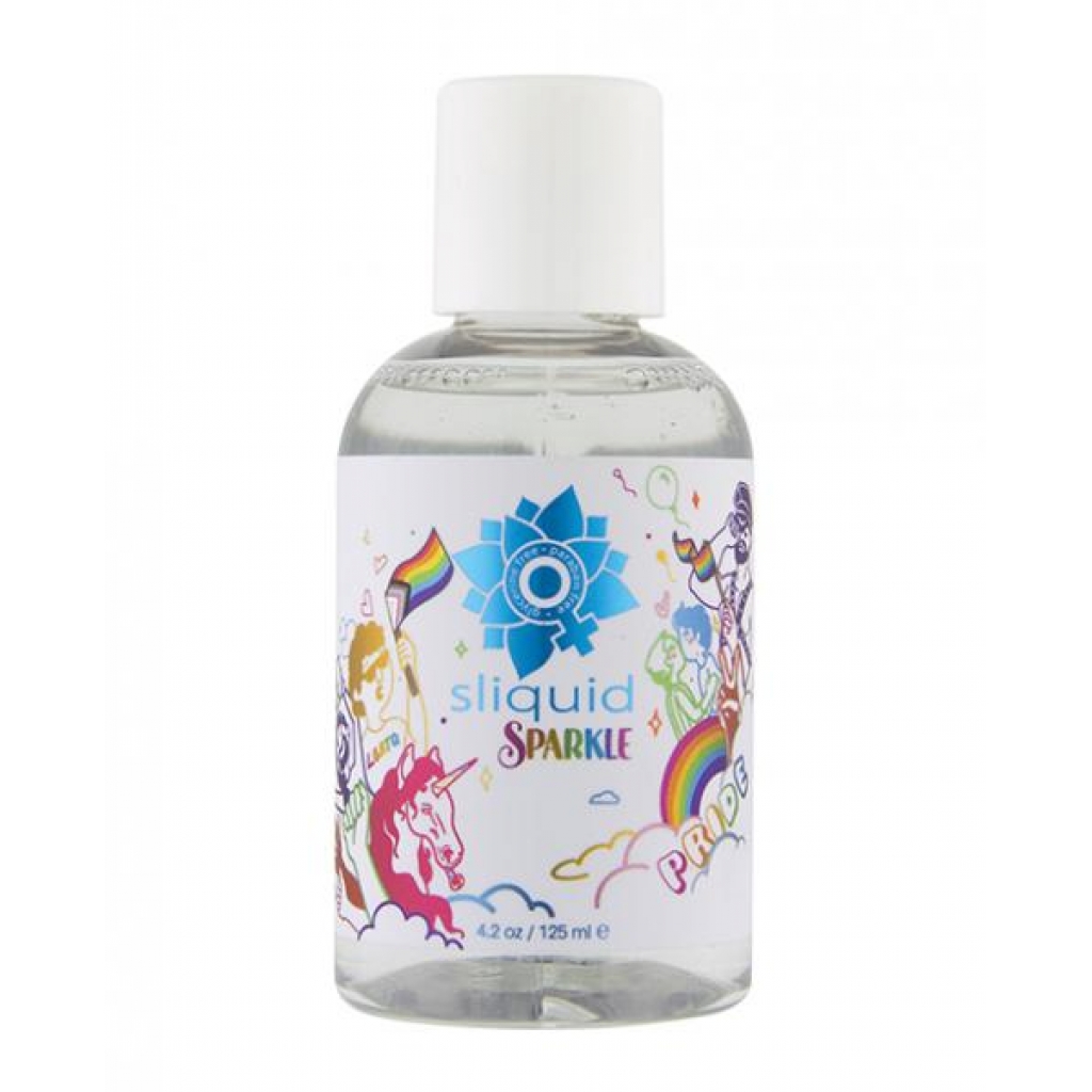 Sliquid Naturals Sparkle Pride Water-Based Lubricant - 4.2 Oz