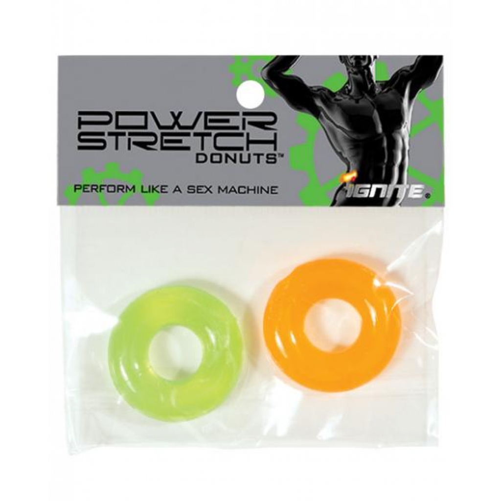 Power Stretch Donuts - 2 Pack Orange/Green