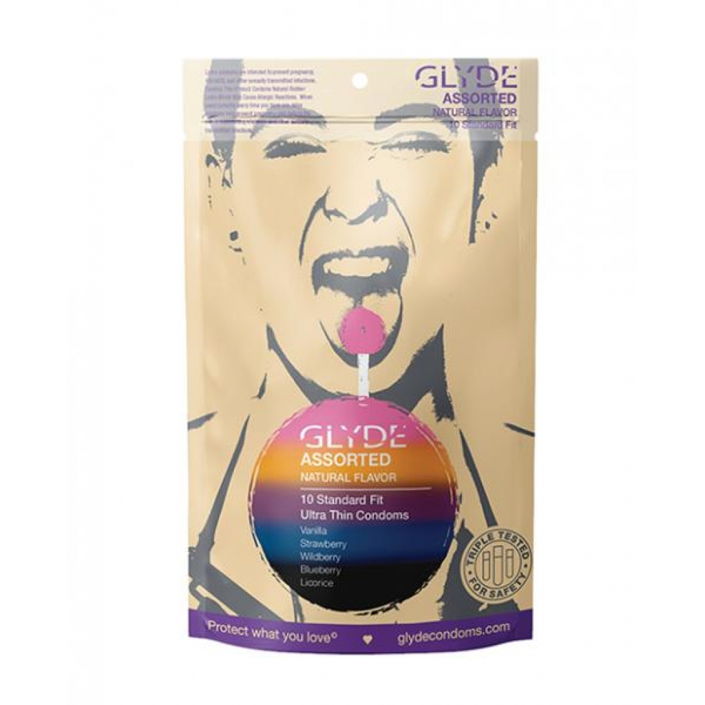 Glyde Assorted Flavors - Pack of 10