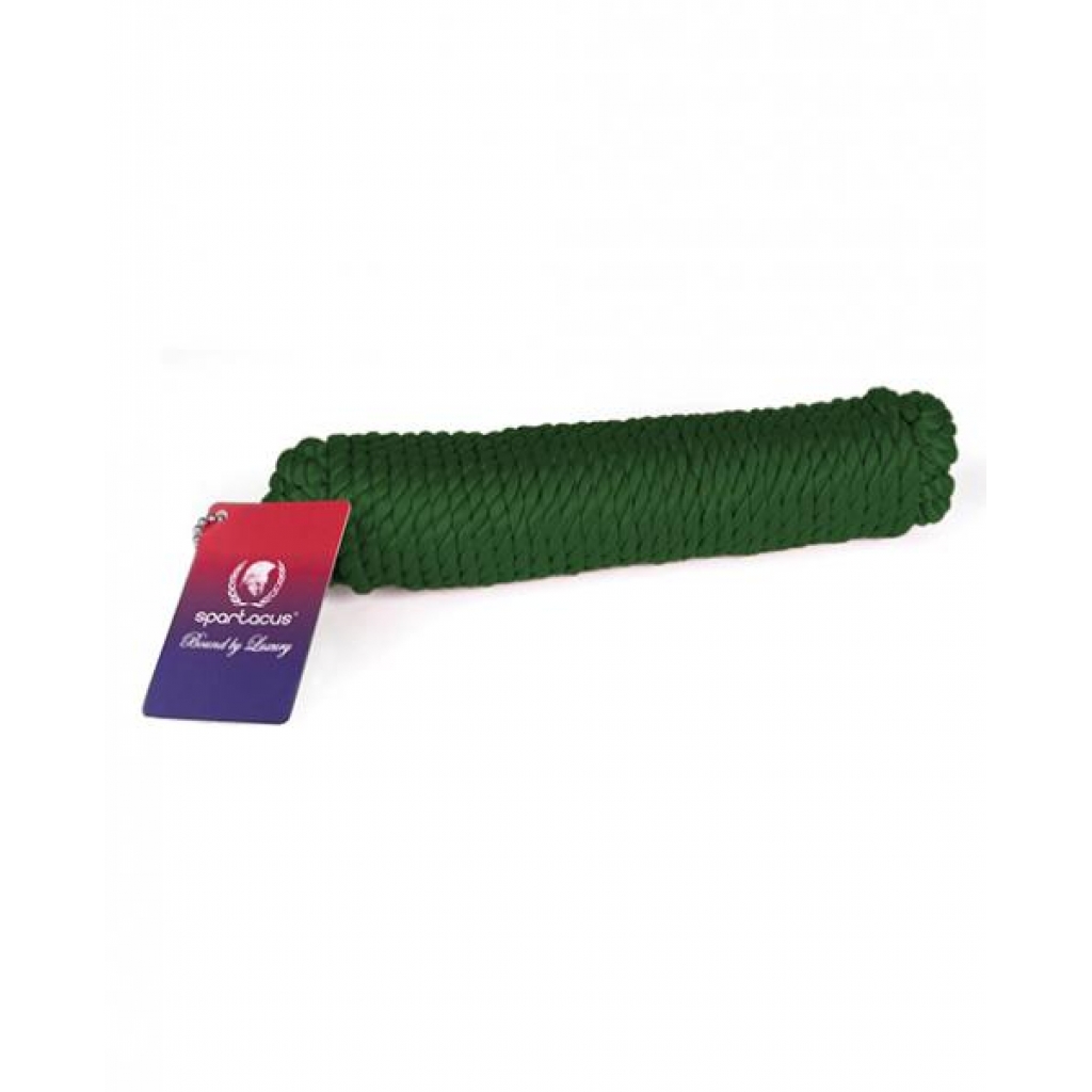 Spartacus Nylon Bondage Rope - 10 mm Green