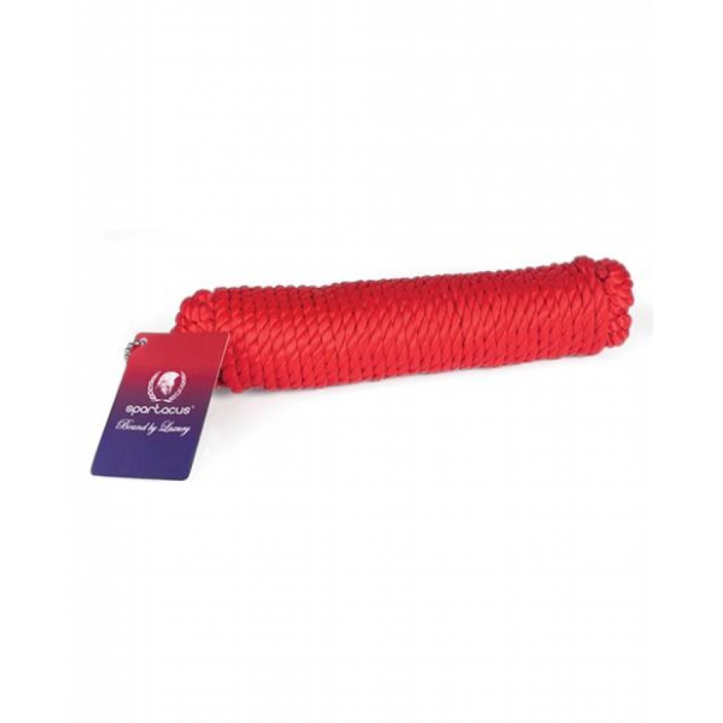 Spartacus Nylon Bondage Rope - 10 Meters - Red