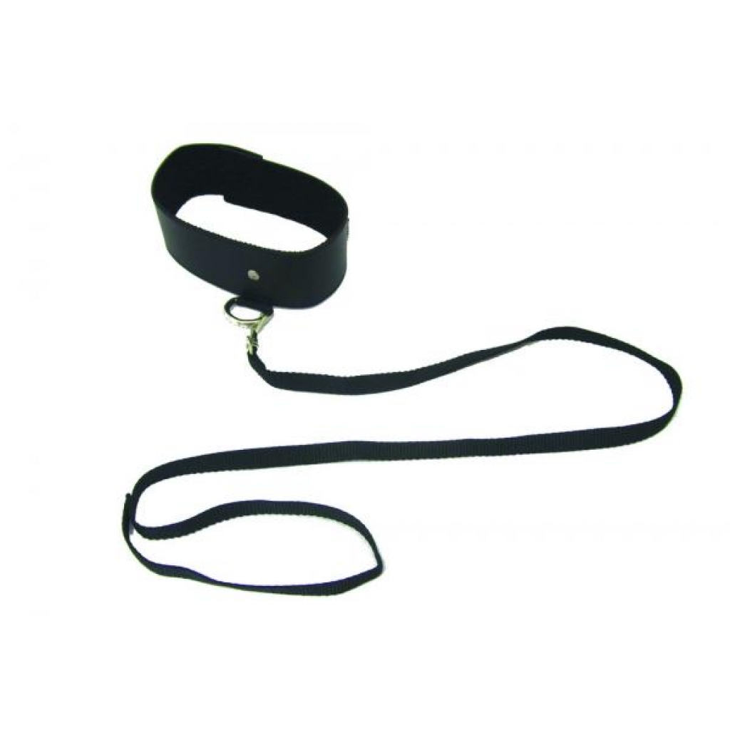 Sex & Mischief Leash and Collar Set - Black