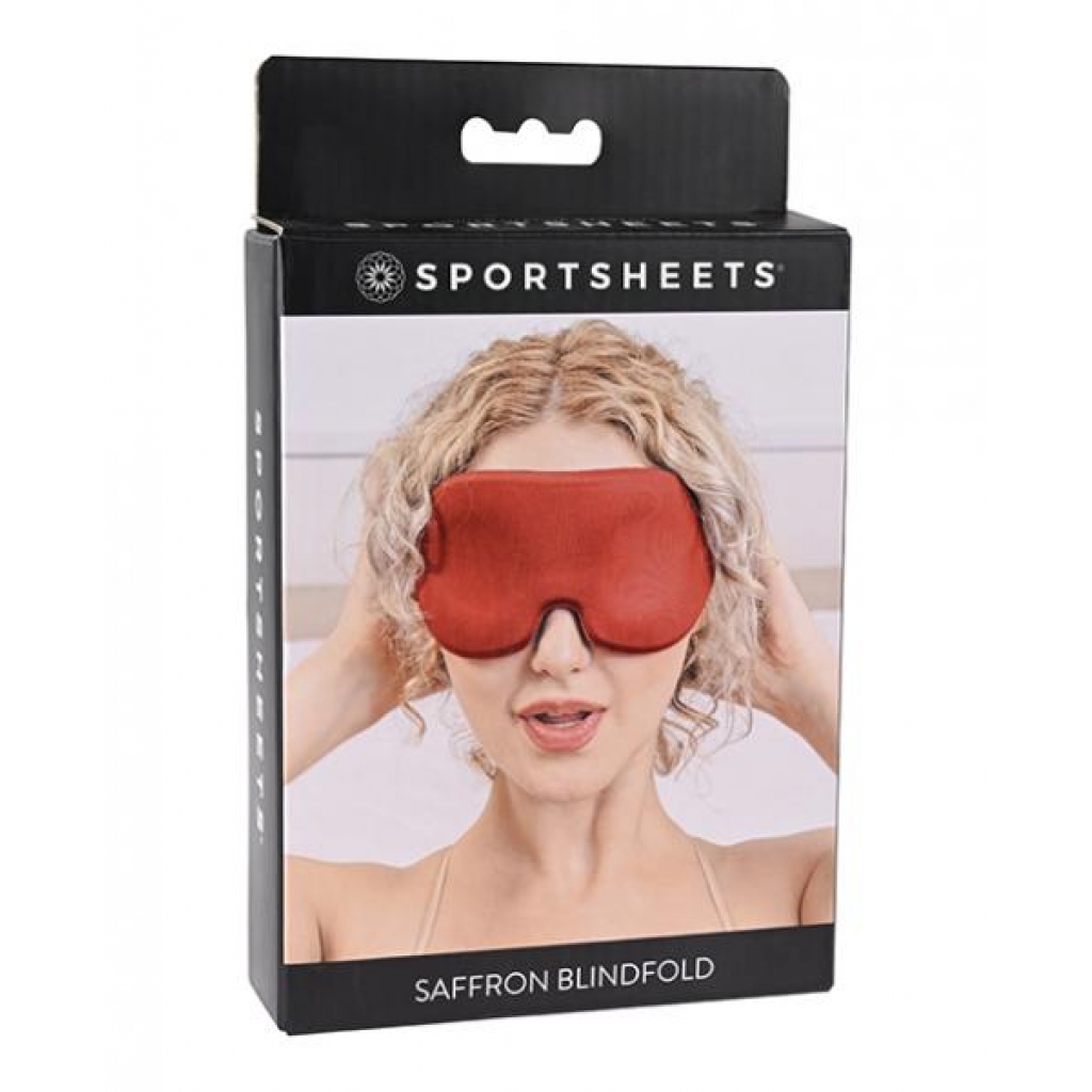 Saffron Blindfold for Sensory Play