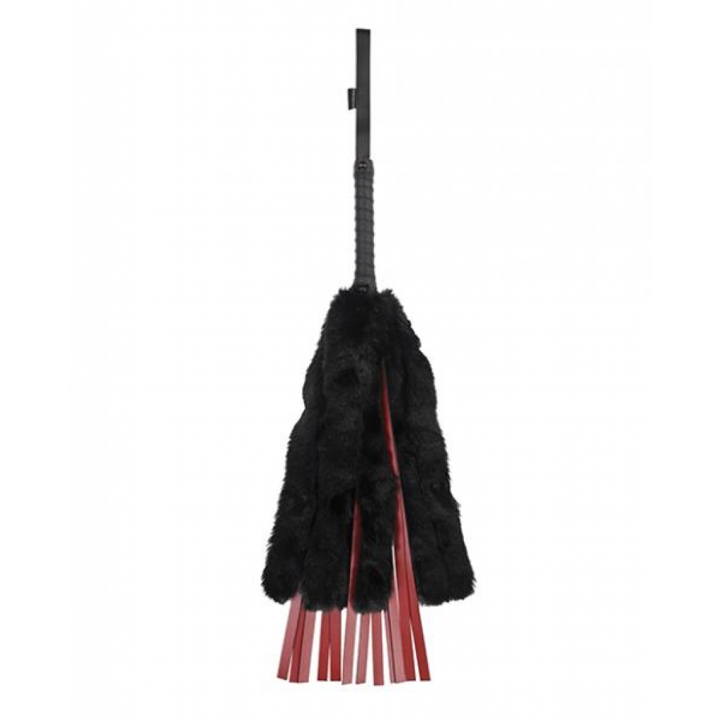 Saffron Faux Fur Flogger - Sensual Tickle and Sting