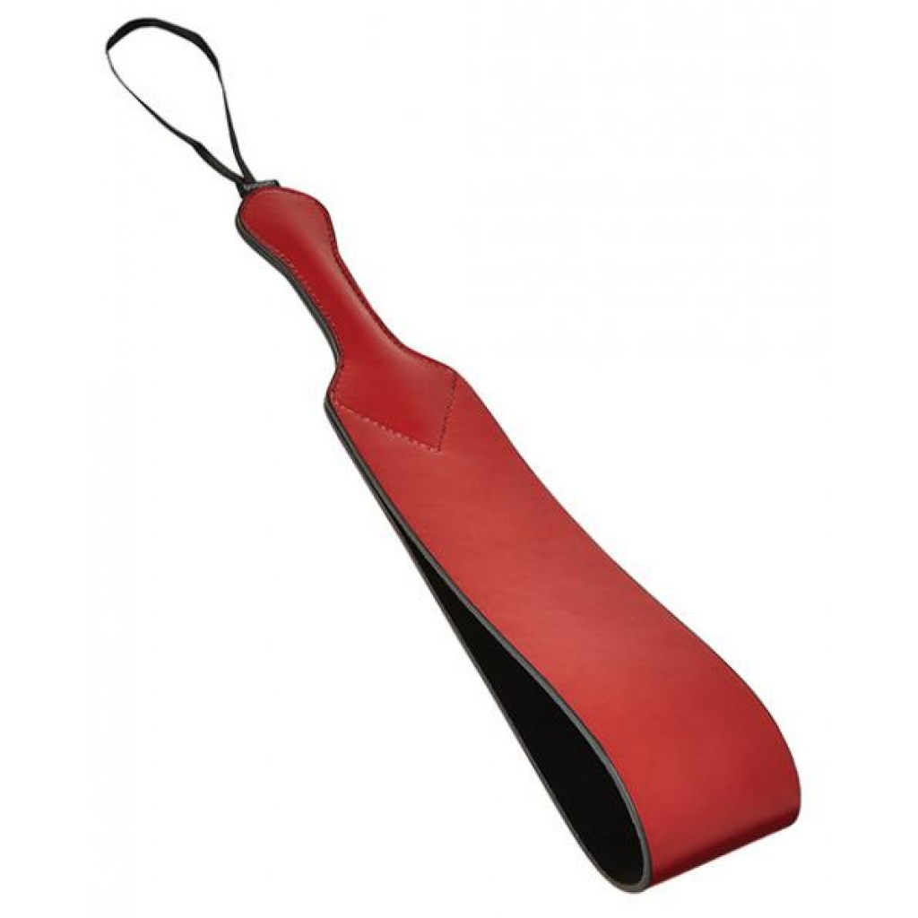 Sportsheets Saffron Loop Paddle Black Red