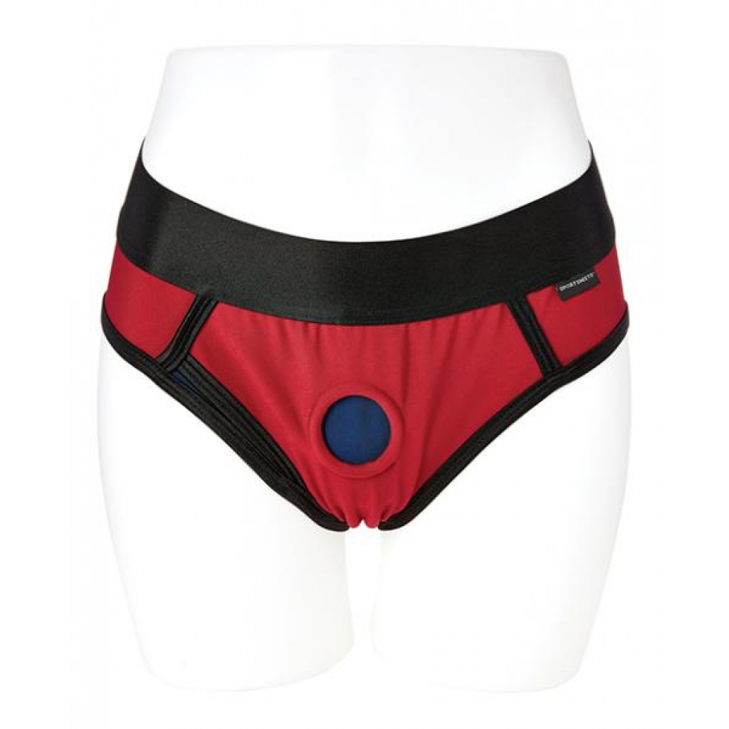 Sportsheets Em Ex Contour Harness XX Large - Red