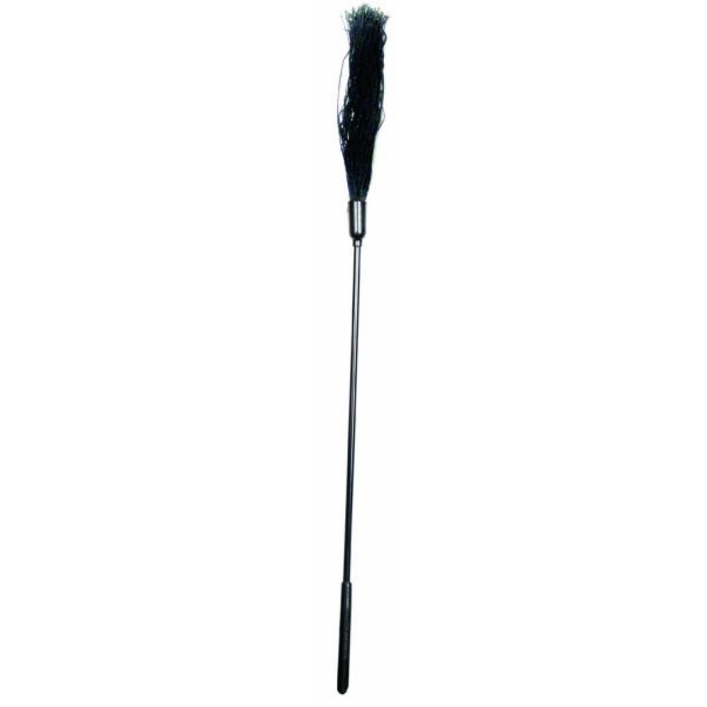 Body Rubber Tickler for Sensational Sensitivity - Black