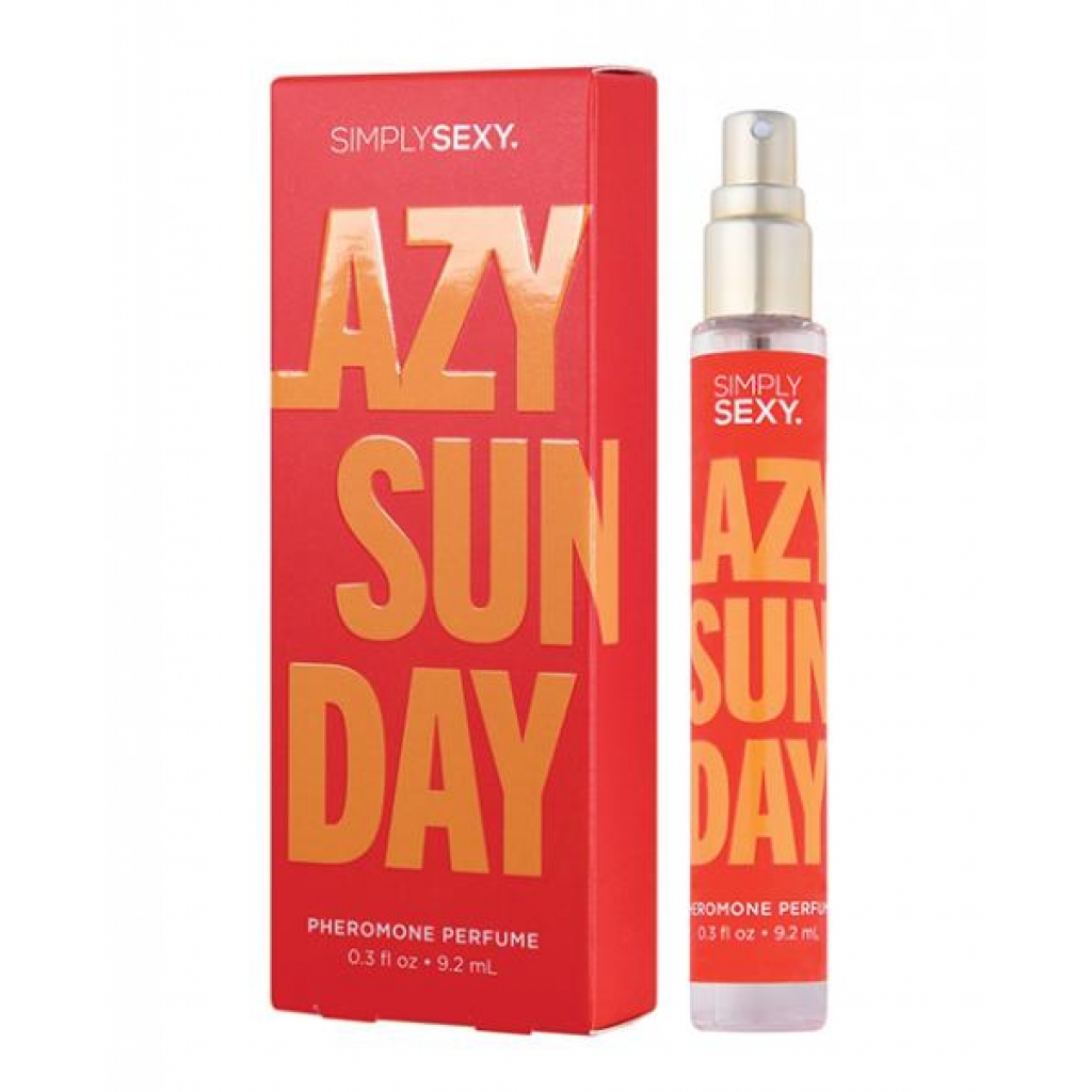 Simply Sexy Pheromone Perfume - .3 Oz Lazy Sunday - Irresistible Fragrance