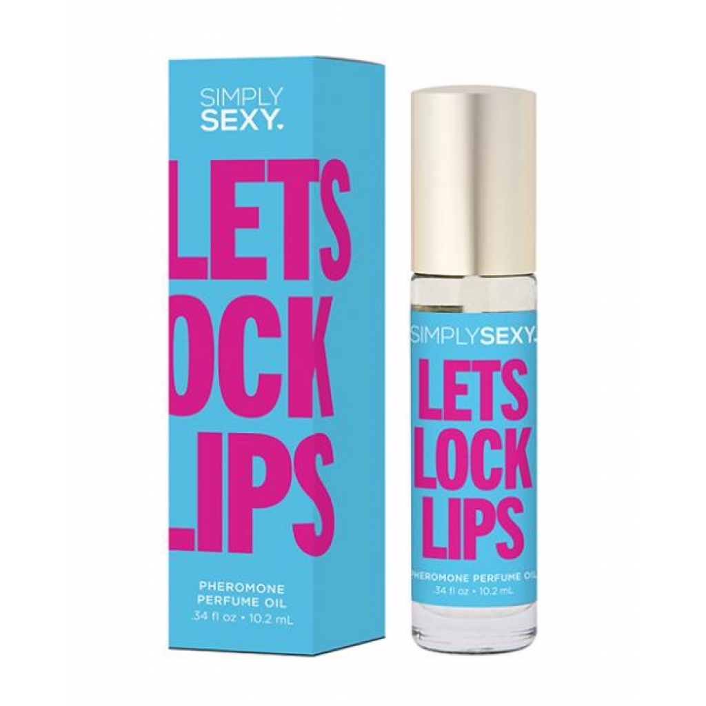 Simply Sexy Pheromone Perfume Oil Roll-On - Let's Lock Lips