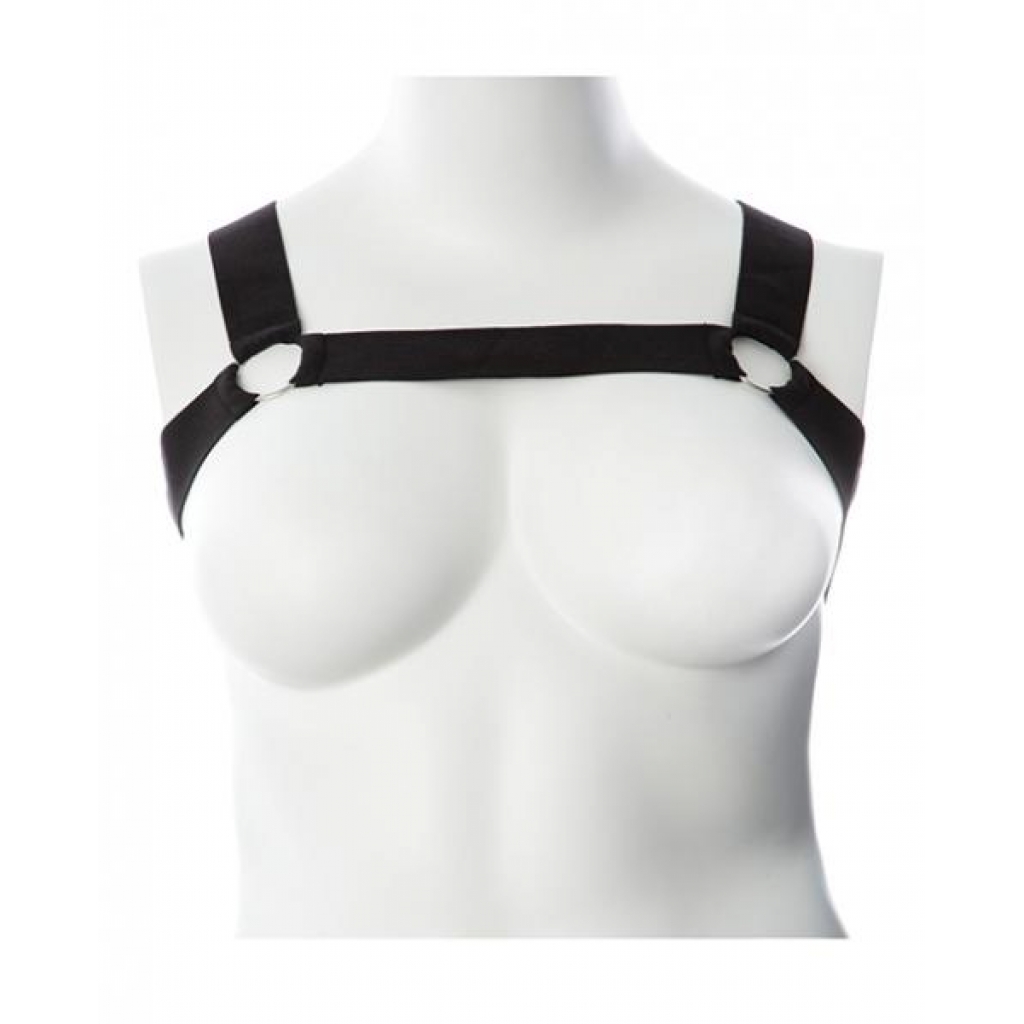 Gender Fluid Mason Harness for All Bodies - Black XXL-XXXL