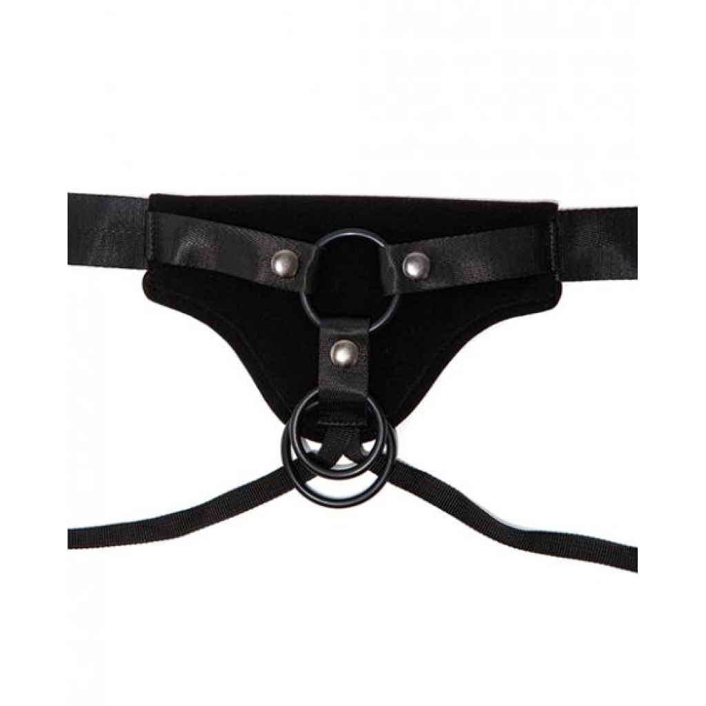 Gender Fluid Skylar Strap-On Harness - Black