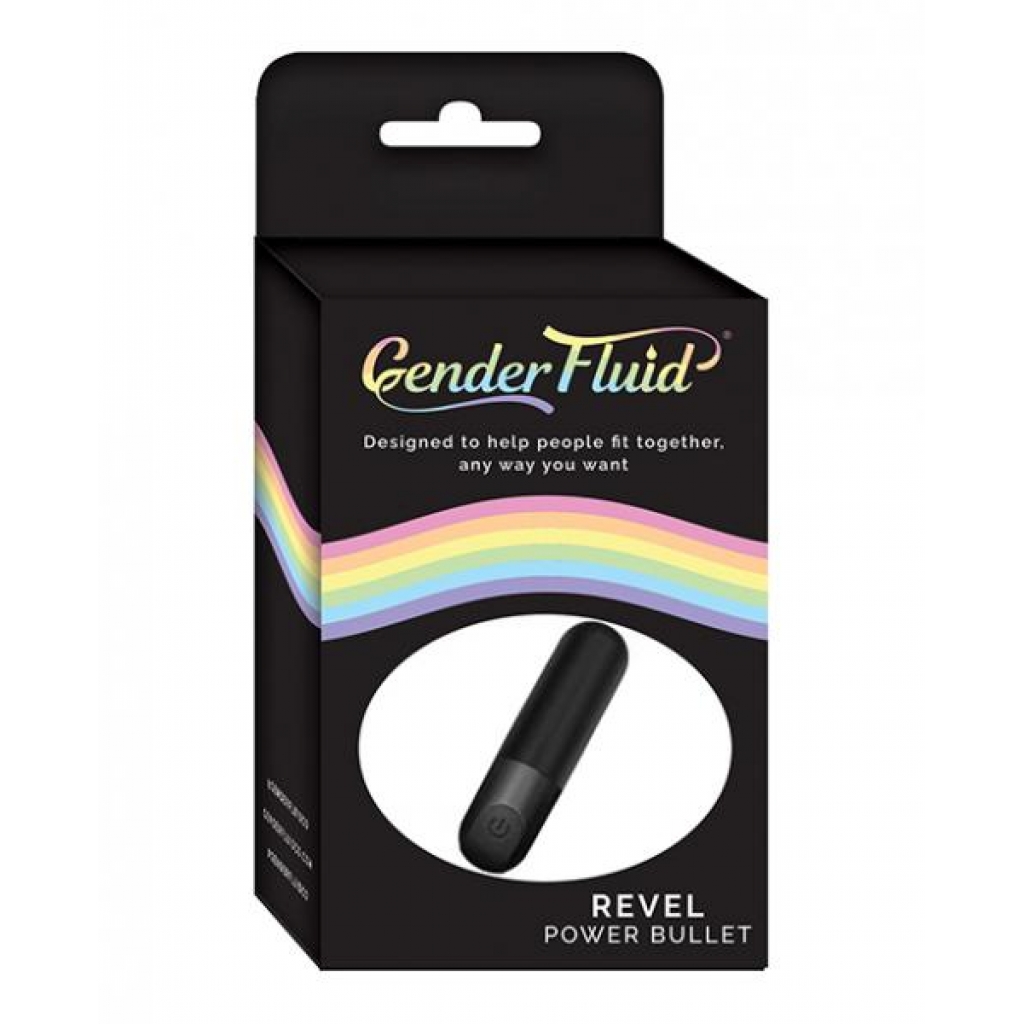 Gender Fluid Revel Power Bullet: Compact Vibration Power