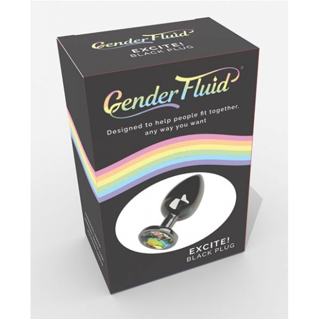 Gender Fluid Excite! Plug - Black