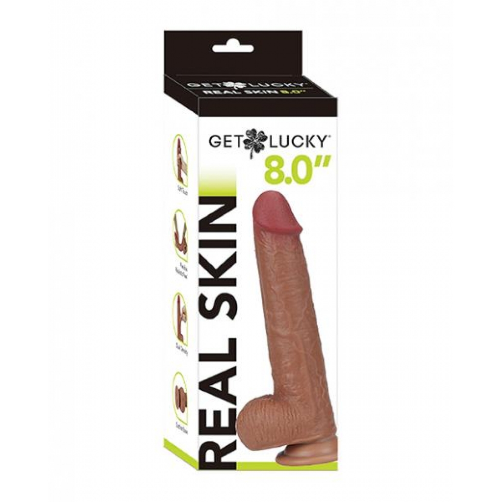 Get Lucky Dual Layer Real Skin Series - Light Brown