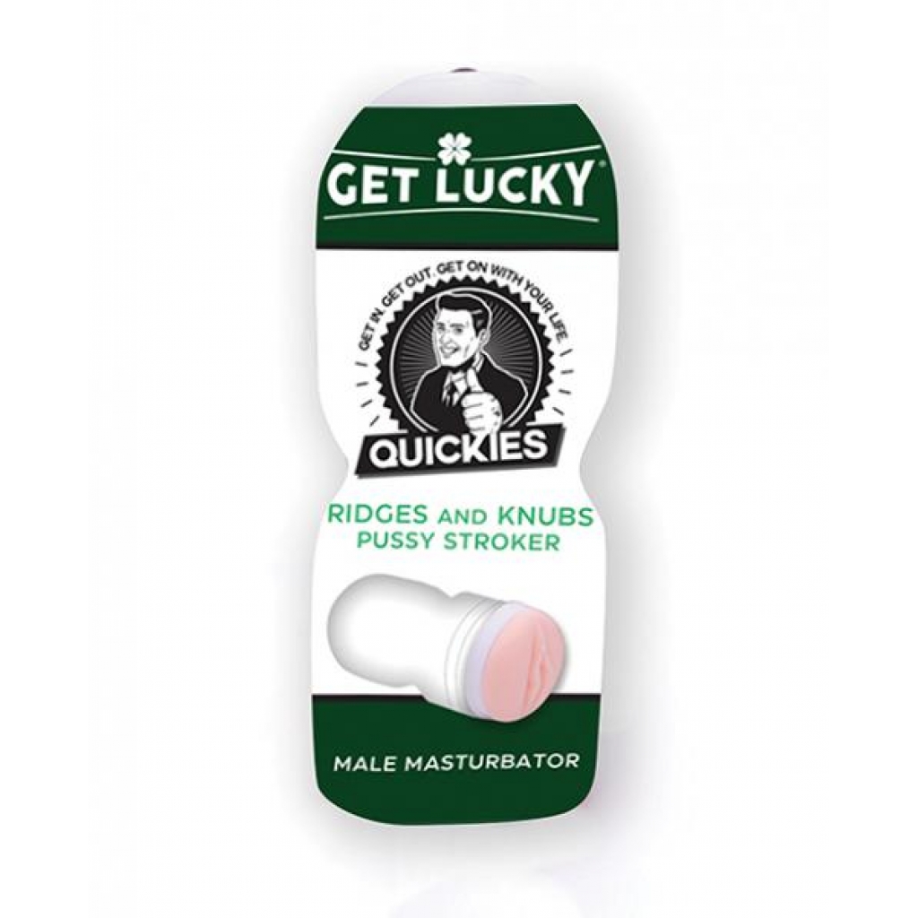 Get Lucky Quickies Ridges & Knubs Pussy Stroker